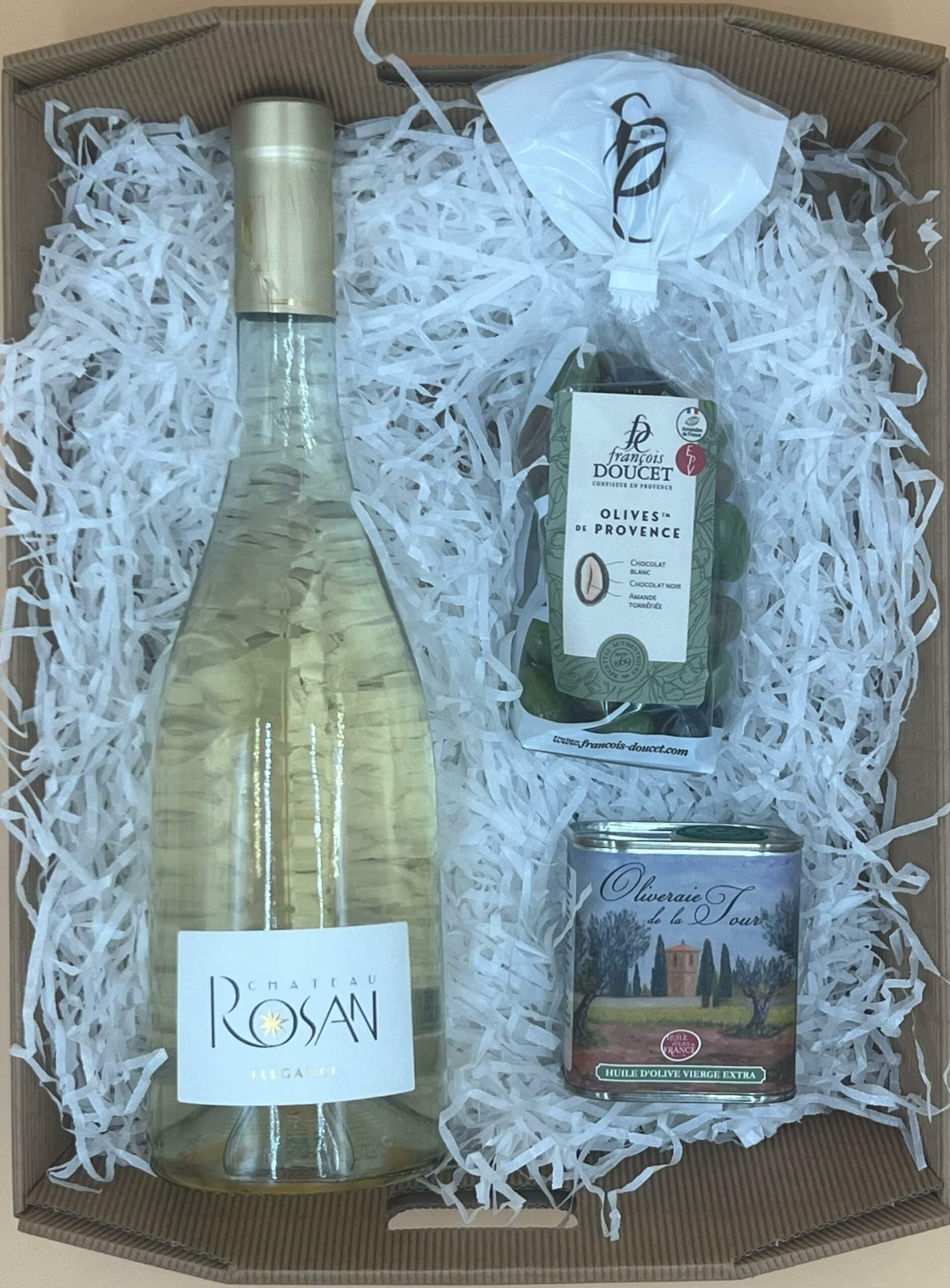 Coffret cadeau Lou Poutoun, vins et gourmandises provençales